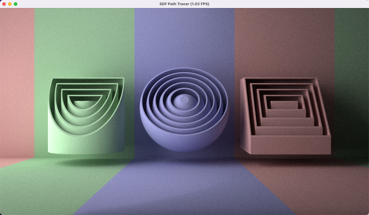 SDF renderer - SDF Path Tracer